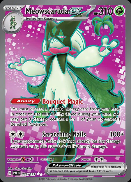 Meowscarada ex PAL 231