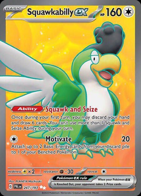 Squawkabilly ex PAL 247