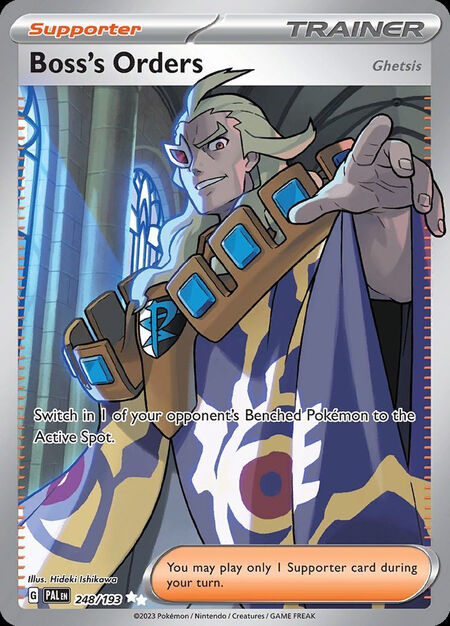 Boss's Orders (Ghetsis) PAL 248