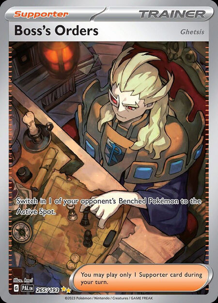 Boss's Orders (Ghetsis) PAL 265