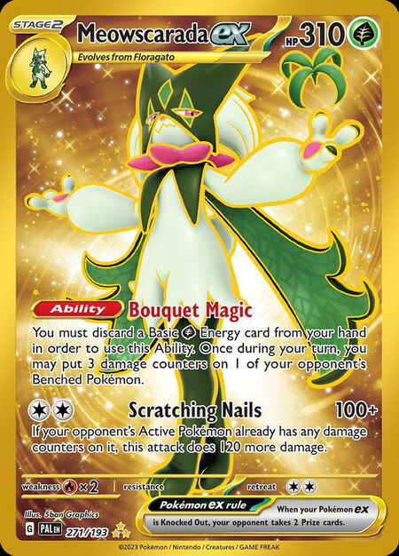 Meowscarada ex PAL 271