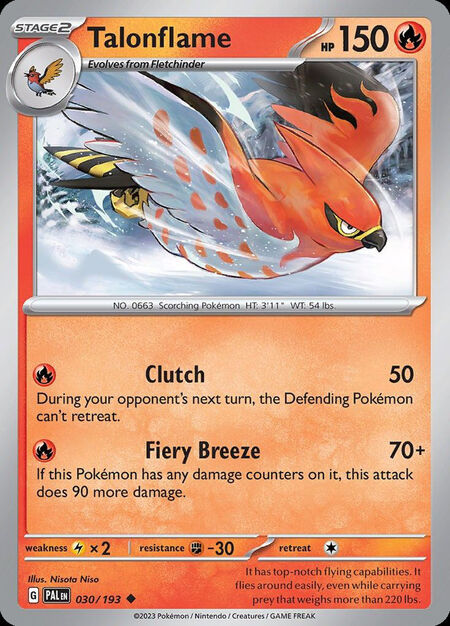 Talonflame PAL 30