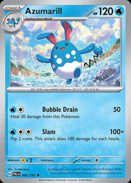 Azumarill PAL 45