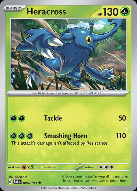 Heracross PAL 6