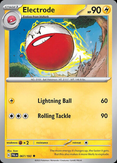 Electrode PAL 67
