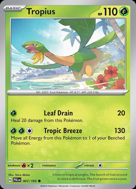 Tropius PAL 7