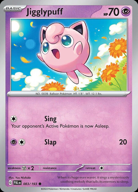 Jigglypuff PAL 83