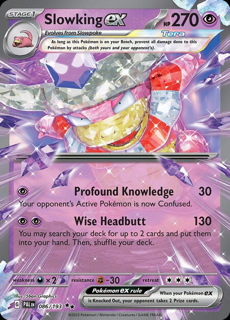 Slowking ex PAL 86