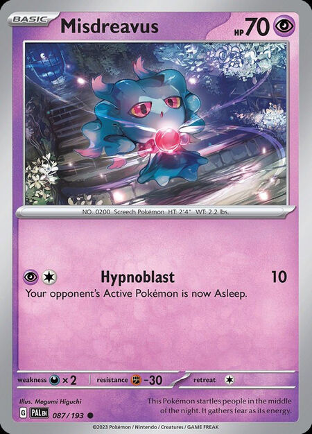 Misdreavus PAL 87