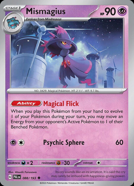 Mismagius PAL 88