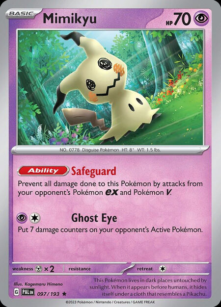 Mimikyu PAL 97