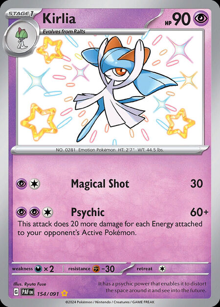 Kirlia PAF 154