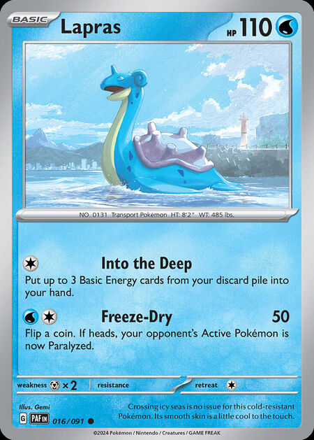 Lapras PAF 16