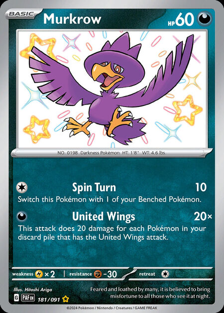 Murkrow PAF 181