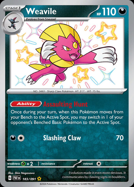 Weavile PAF 183