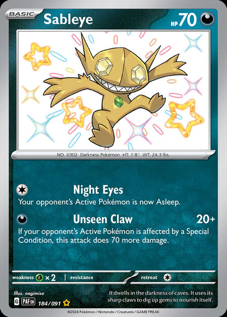 Sableye PAF 184