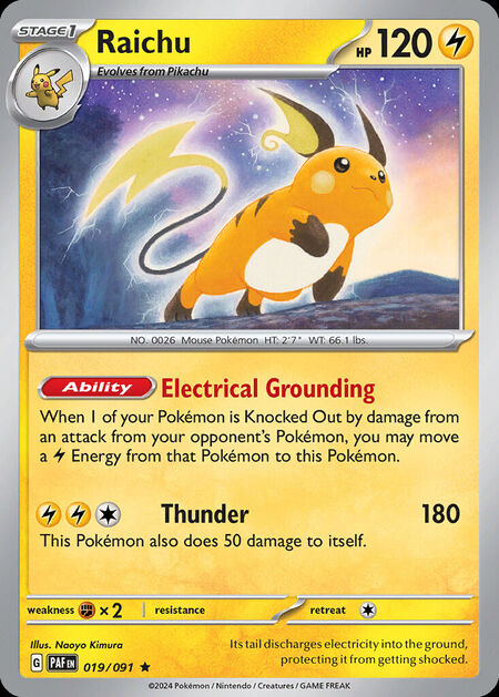 Raichu PAF 19