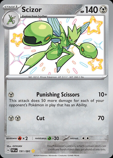Scizor PAF 191
