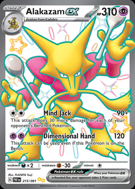 Alakazam ex PAF 215