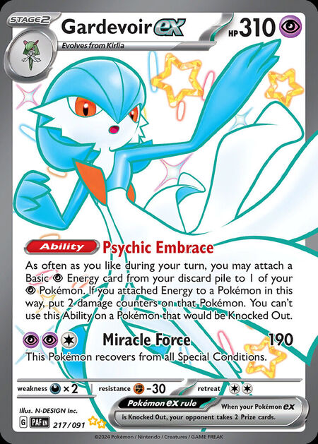 Gardevoir ex PAF 217