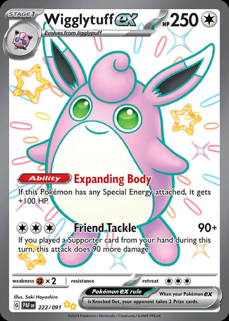 Wigglytuff ex PAF 222