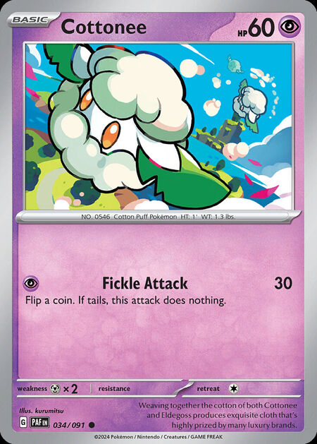 Cottonee PAF 34