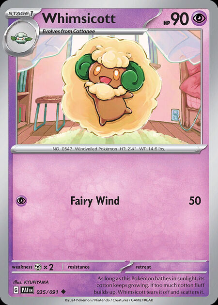 Whimsicott PAF 35