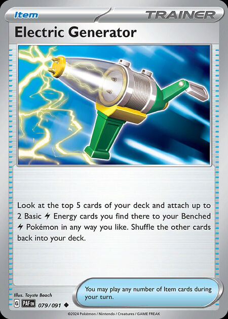 Electric Generator PAF 79