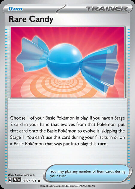 Rare Candy PAF 89