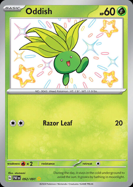 Oddish PAF 92