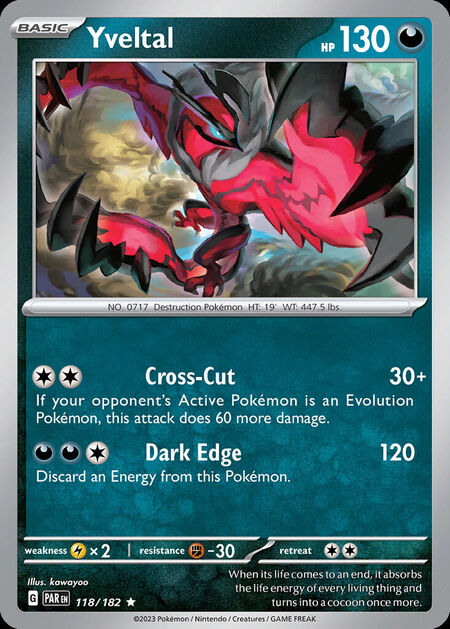 Yveltal PAR 118