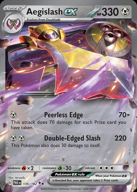 Aegislash ex PAR 135