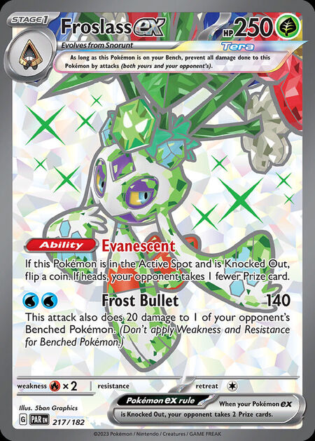 Froslass ex PAR 217