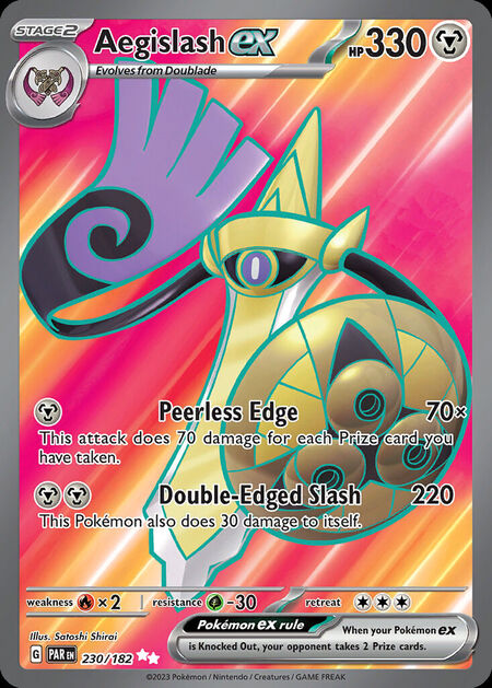 Aegislash ex PAR 230
