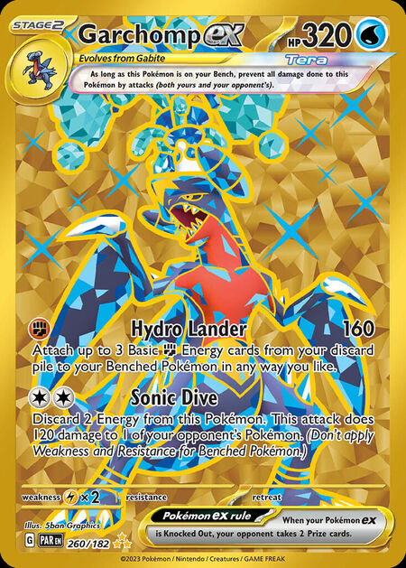Garchomp ex PAR 260