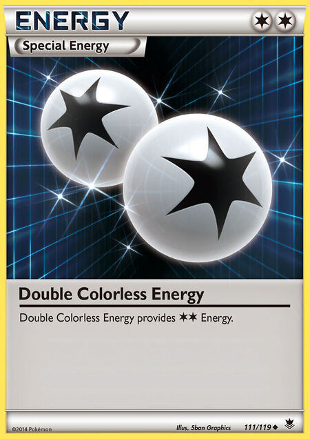 Double Colorless Energy Phantom Forces 111