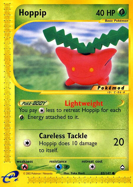 Hoppip Pokémod Aquapolis 83