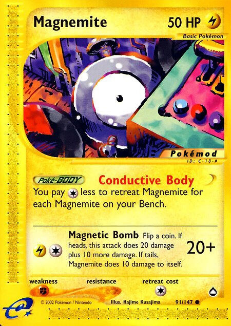 Magnemite Pokémod Aquapolis 91