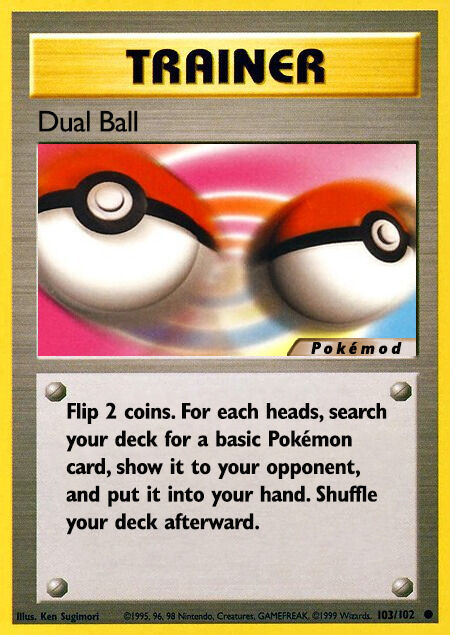 Dual Ball Pokémod Base Set 103