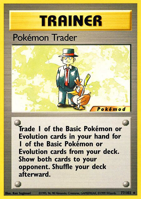 Pokémon Trader Pokémod Base Set 77