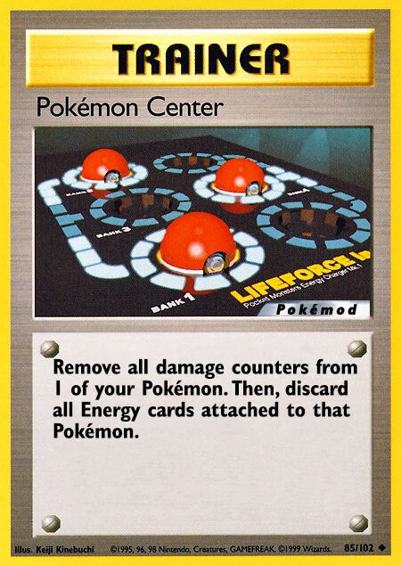 Pokémon Center Pokémod Base Set 85