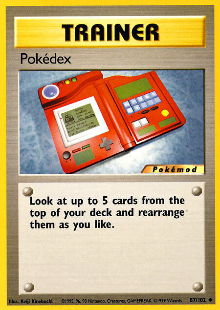Pokédex Pokémod Base Set 87