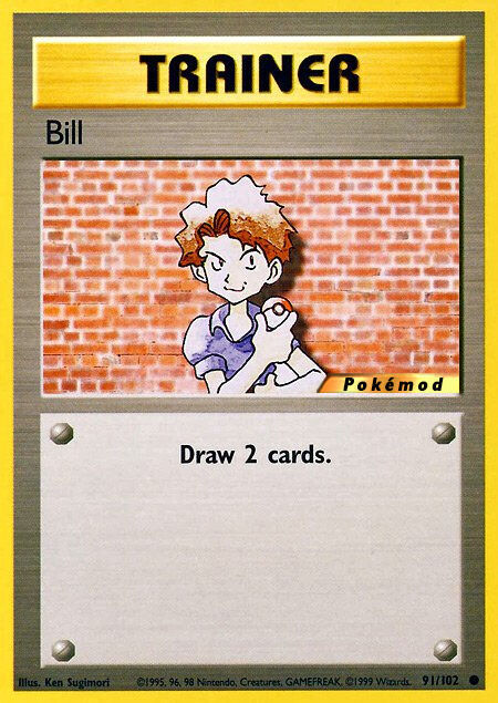 Bill Pokémod Base Set 91