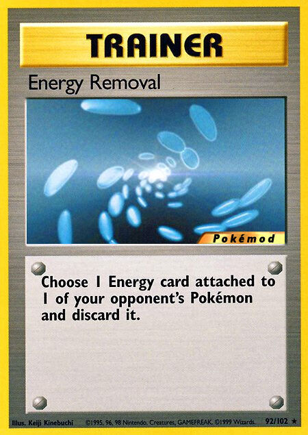 Energy Removal Pokémod Base Set 92