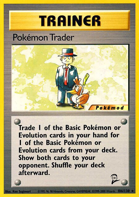 Pokémon Trader Pokémod Base Set 2 106