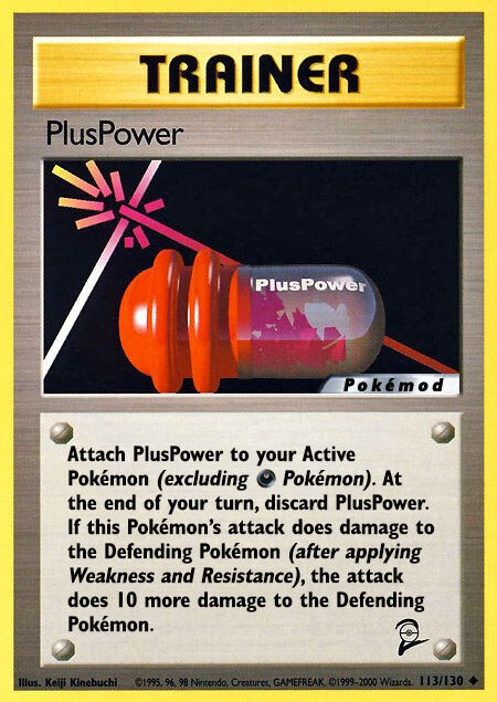 PlusPower Pokémod Base Set 2 113