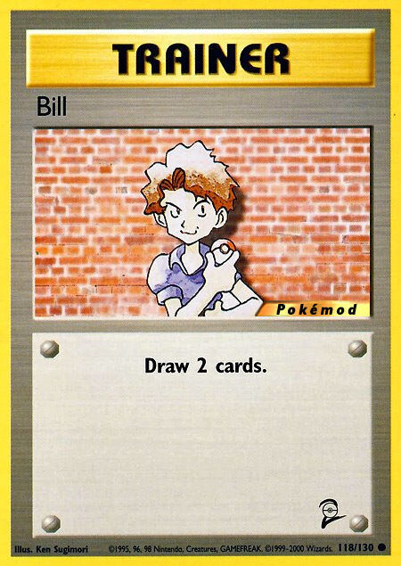 Bill Pokémod Base Set 2 118