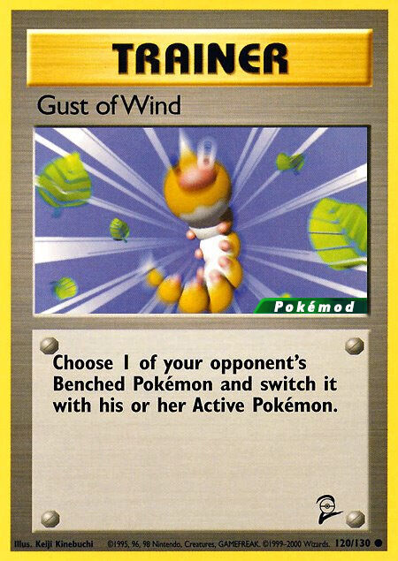 Gust of Wind Pokémod Base Set 2 120