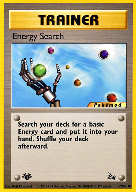 Energy Search Pokémod Fossil 59