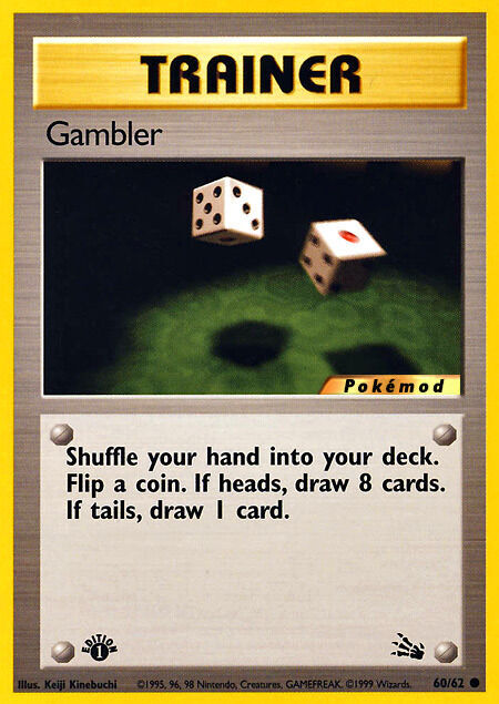 Gambler Pokémod Fossil 60